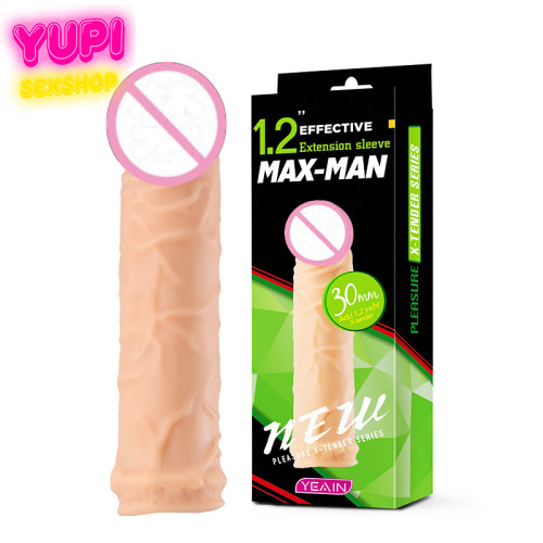 Удлиняющая насадка на член Max Man Effective Green
