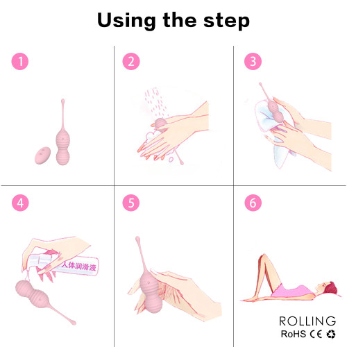 Віброяіце Rolling Pink RCT