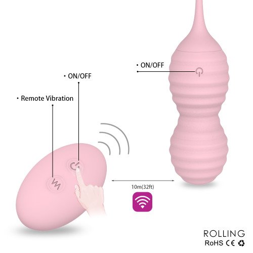 Віброяіце Rolling Pink RCT