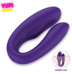 Парный вибратор Viviana Purple Plue