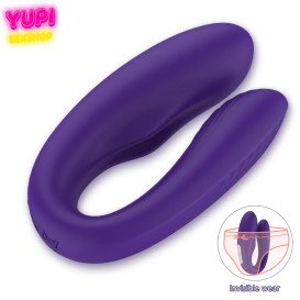 Парный вибратор Viviana Purple Plue