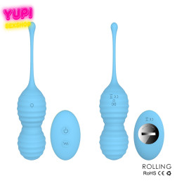 Виброяицо Rolling Blue RCT
