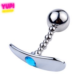 Металлическая анальная пробка Crazy Ball M