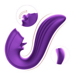 Массажер простаты Velvet Kiss Purple