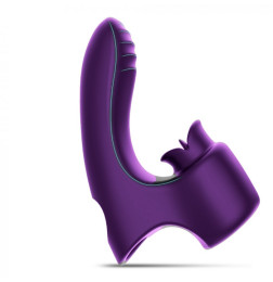 Вибратор на палец Devil's Kiss Purple