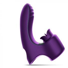 Вібратор на палець Devil's Kiss Purple