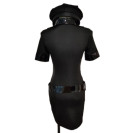 Сексуальний костюм Поліцейської Unit Black XXXL
