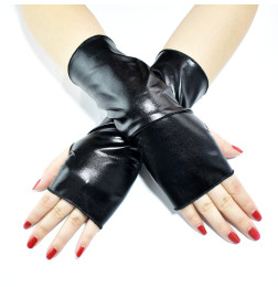 Перчатки митенич без пальцев Ladar Black