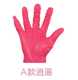 Силиконовая перчатка для удовольствия Neola Pink