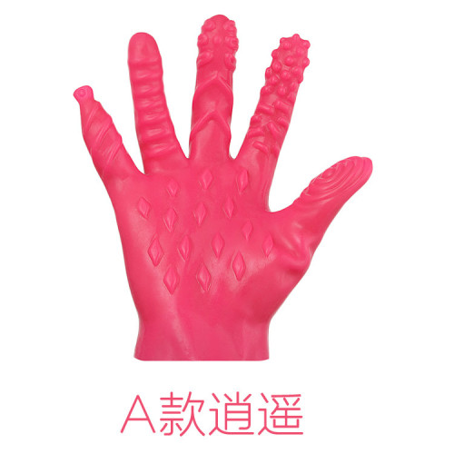 Силіконова рукавичка для задоволення Neola Pink