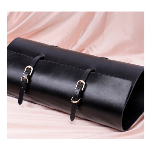 BDSM набор в кожаном чехле из 9 придметов Quest Rey Black