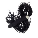 Вібратор з батогом 2в1 Ferra Black
